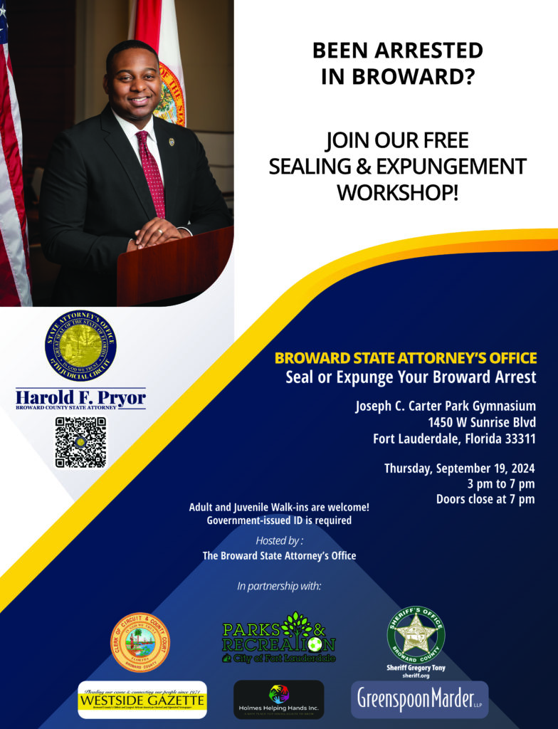 Join us for an arrest sealing and expungement workshop